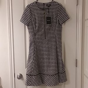 Houndstooth DKNY Dress